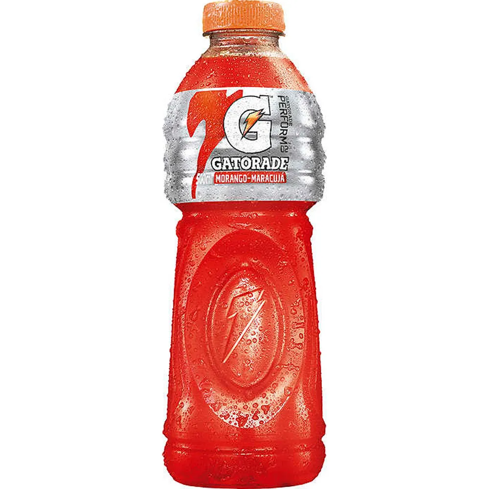 Imagem do produto ISOTONICO GATORADE SABOR MORANGO E MARACUJA 500ML