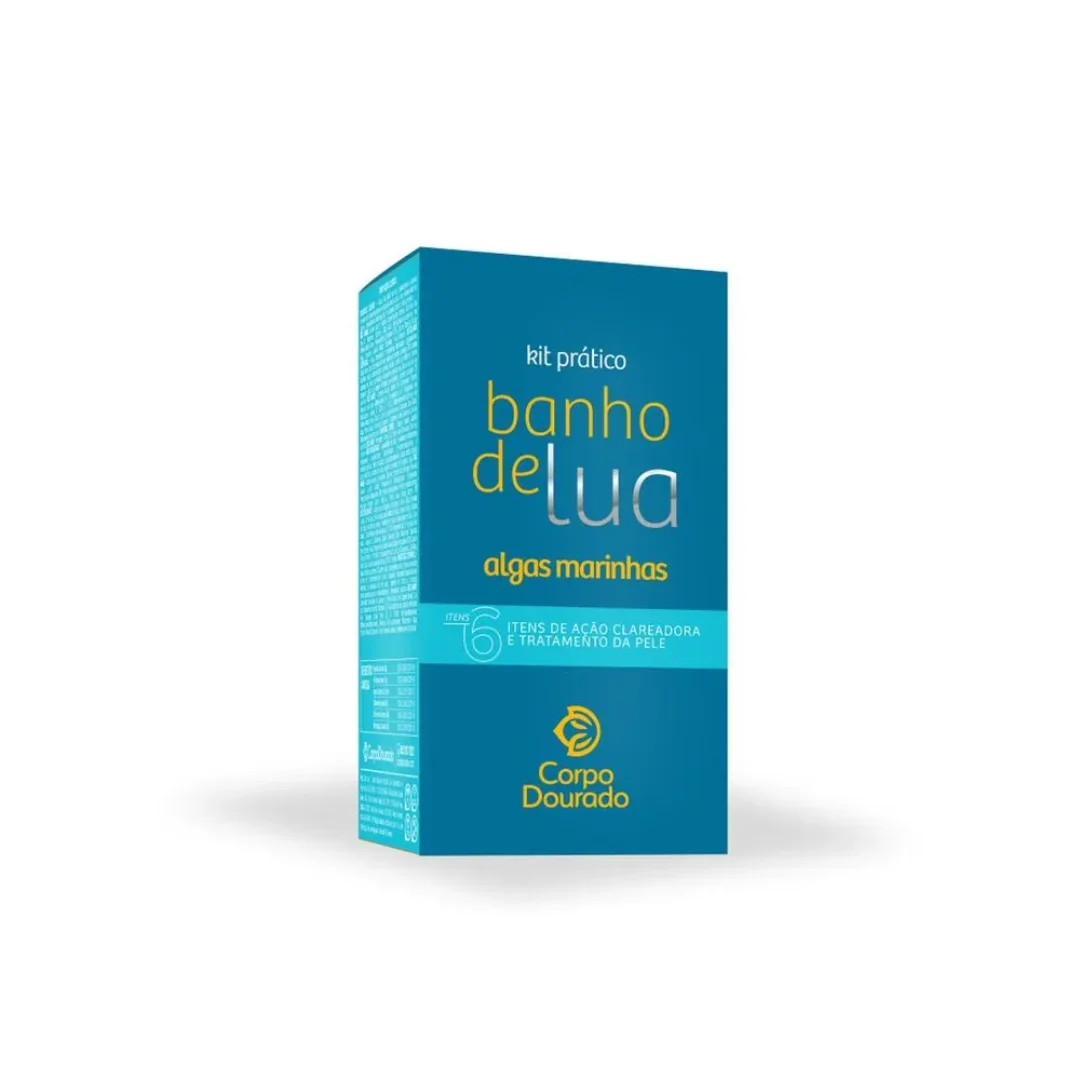 Imagem do produto KIT BANHO DE LUA CORPO DOURADO ALGAS MARINHAS