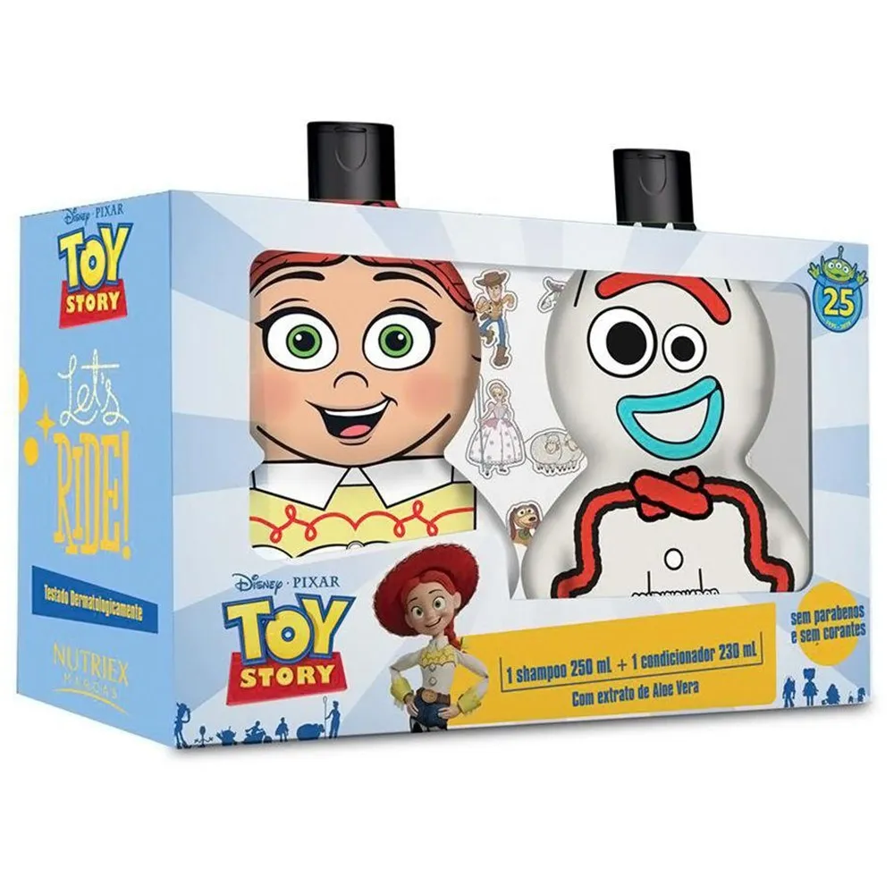 Imagem de KIT INFANTIL TOY STORY SHAMPOO 250ML E CONDICIONADOR 230ML NUTRIEX