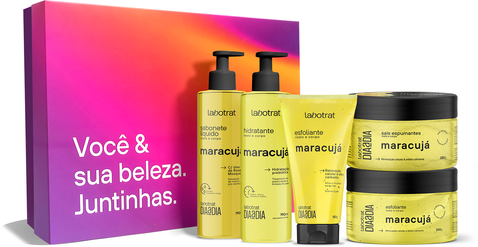 Imagem do produto KIT LABOTRAT DIA A DIA MARACUJA COM 5 UNIDADES