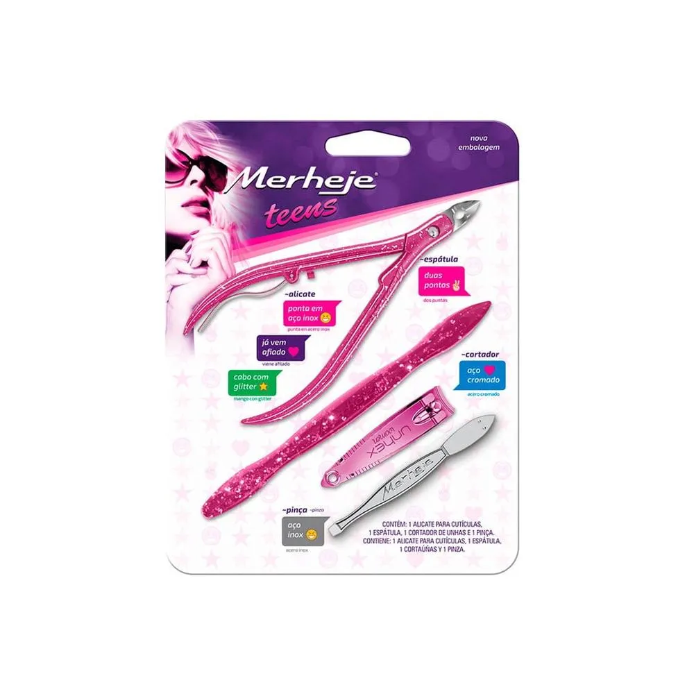 Imagem do produto KIT MANICURE MERHEJE PLUS TEENS