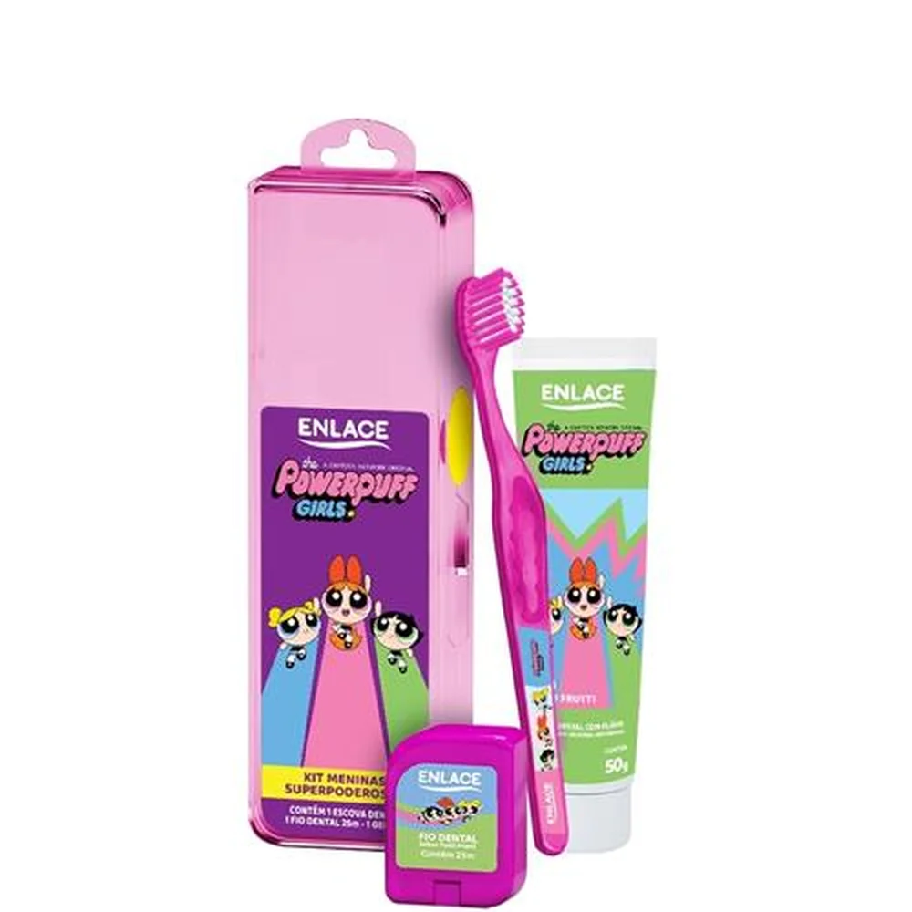 Imagem do produto KIT MASCULINO ENLACE ESCOVA, CREME, FIO E ESTOJO
