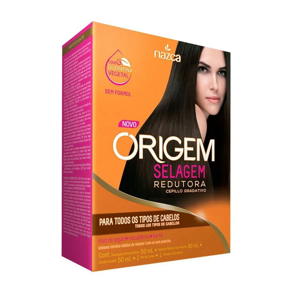 Imagem do produto KIT ORIGEM SELAGEM REDUTORA PARA TODOS OS TIPOS DE CABELO