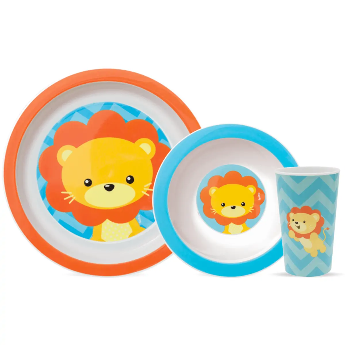 Imagem do produto KIT REFEICAO BUBA ANIMAL FUN LEAO