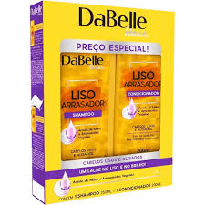 Imagem do produto KIT SHAMPOO E CONDICIONADOR DABELLE LISO ARRASADOR 450ML