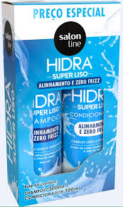 Imagem do produto KIT SHAMPOO E CONDICIONADOR SALON LINE HIDRATACAO E SUAVE 300ML