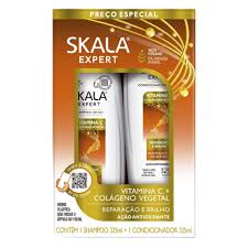 Imagem do produto KIT SHAMPOO E CONDICIONADOR SKALA VITAMINA C 325ML