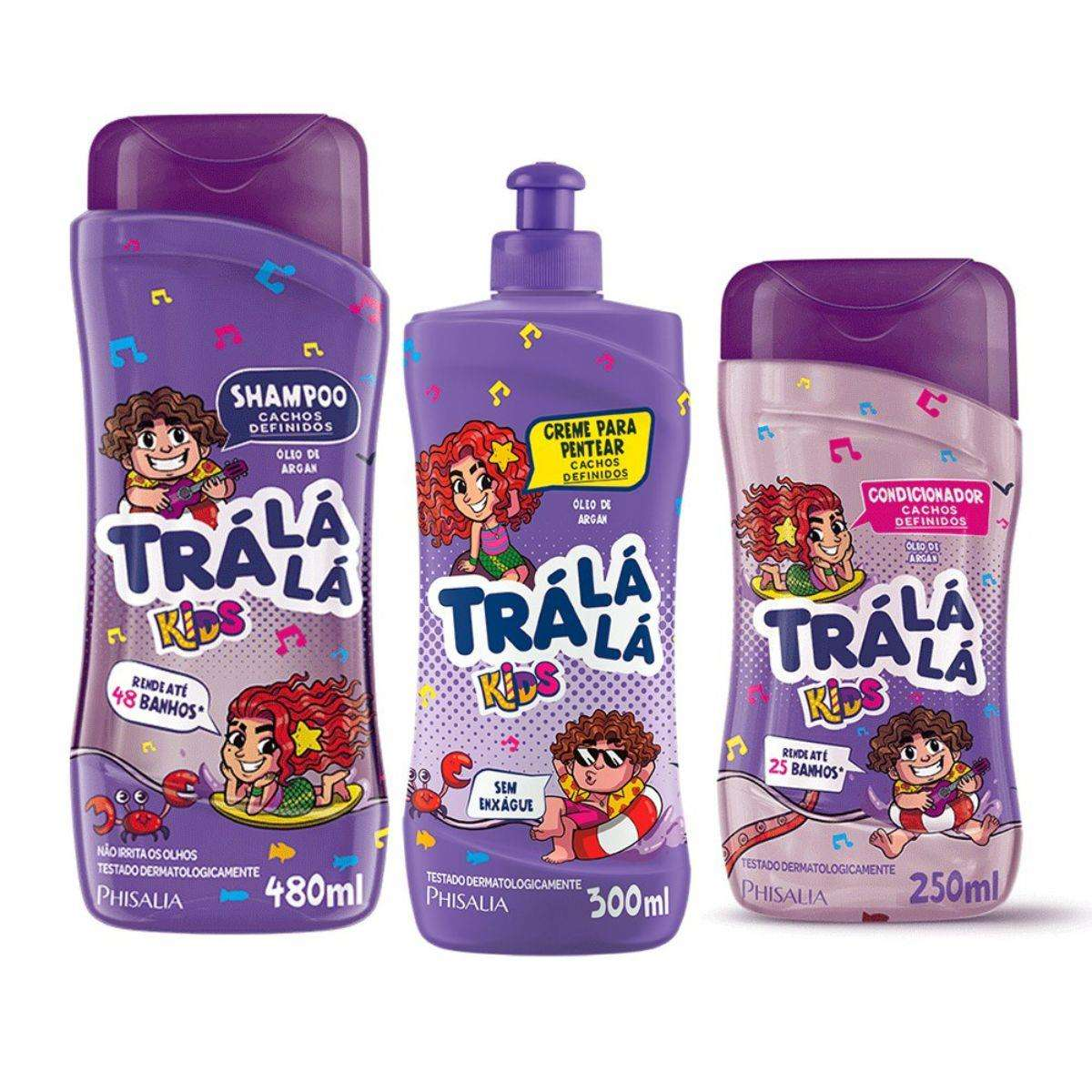 Imagem do produto KIT TRA LA LA SHAMPOO E CONDICIONADOR GRATIS CREME PARA PENTEAR