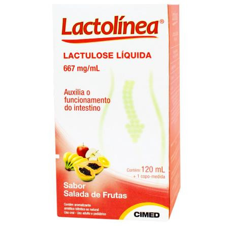 Imagem do produto LACTOLINEA 667MG SOLUCAO ORAL SABOR SALADA DE FRUTAS 120ML