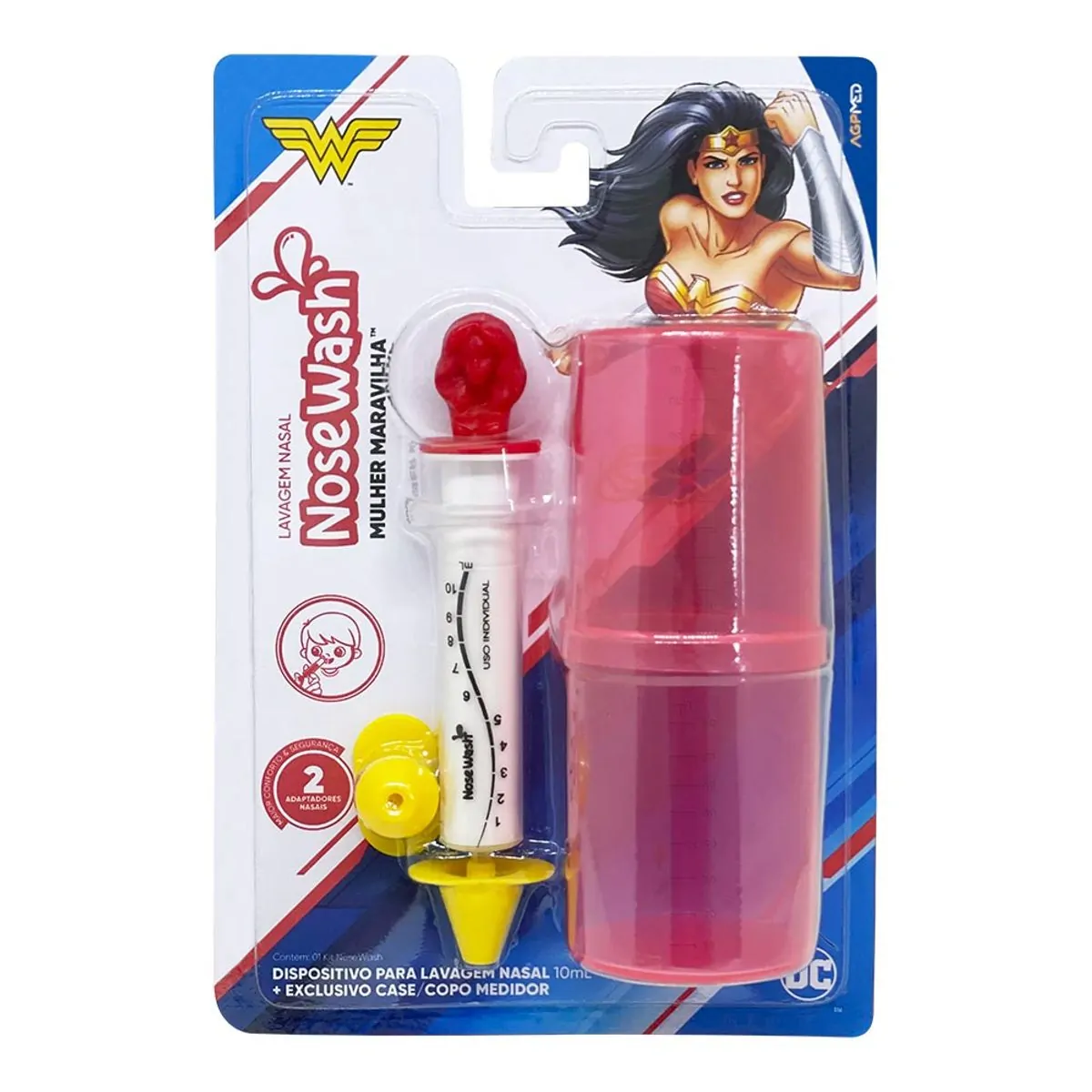 Imagem do produto LAVADOR NASAL NOSEWASH COM CASE MULHER MARAVILHA