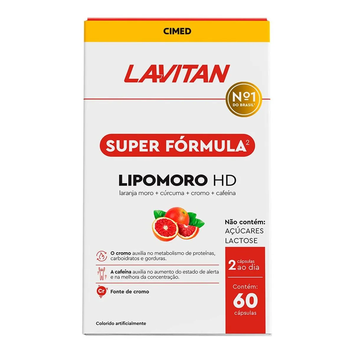 Imagem do produto LAVITAN LIPOMORO POTE COM 60 CAPSULAS