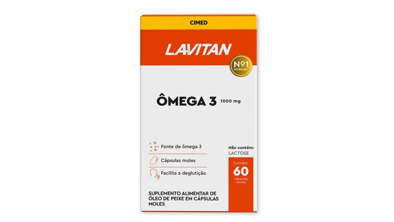 LAVITAN OMEGA 3 FRASCO COM 60 CAPSULAS