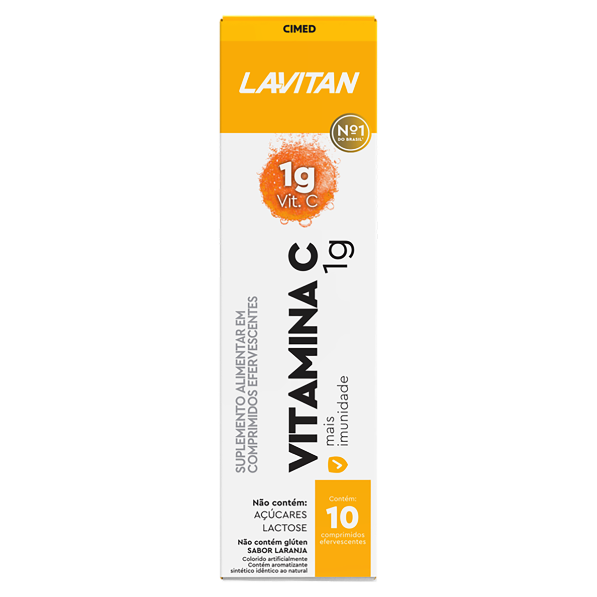 Imagem do produto LAVITAN VITAMINA C COM 10 COMPRIMIDOS EFERVESCENTES
