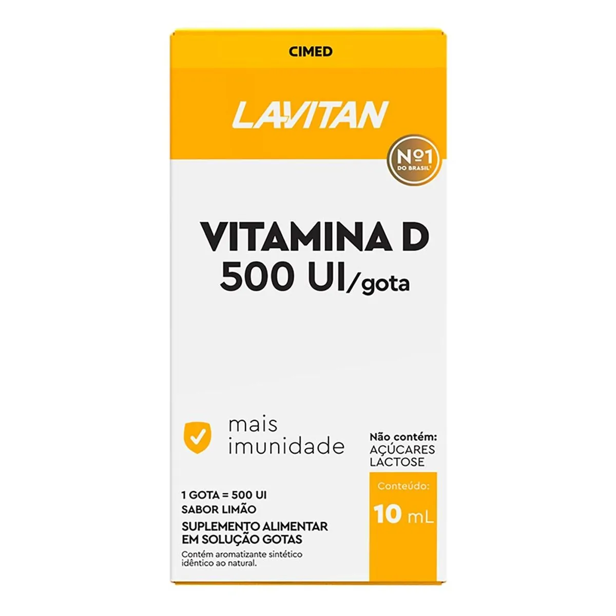 Imagem do produto LAVITAN VITAMINA D 500UI SOLUCAO ORAL FRASCO COM 10ML