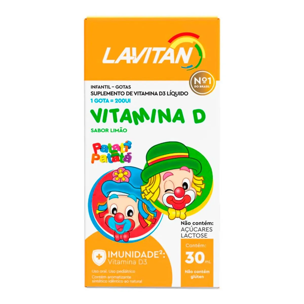 Imagem do produto LAVITAN VITAMINA D SOLUCAO ORAL FRASCO COM 30ML