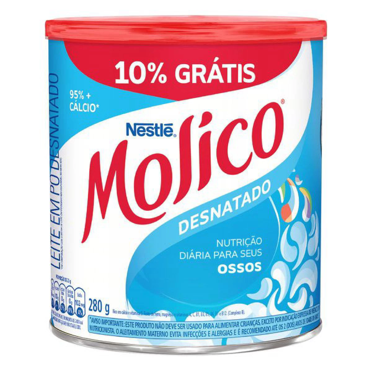 Thumbnail de LEITE EM PO MOLICO DESNATADO TOTAL CALCIO 280G