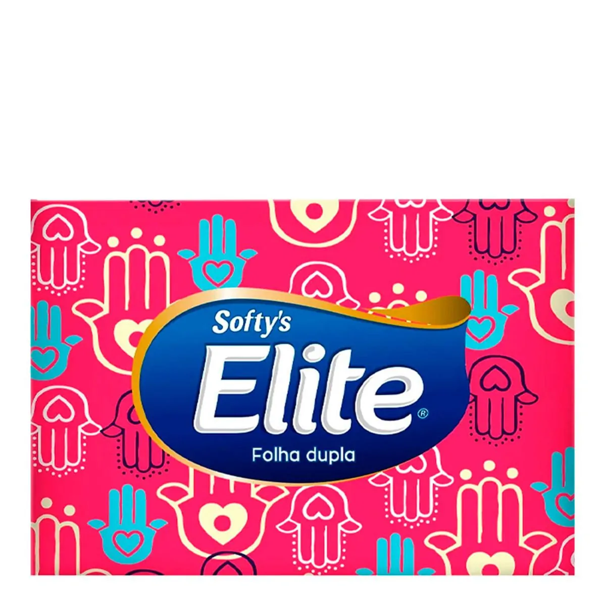 Imagem do produto LENCO DE PAPEL ELITE MAXIMA SUAVIDADE COM 50 UNIDADES