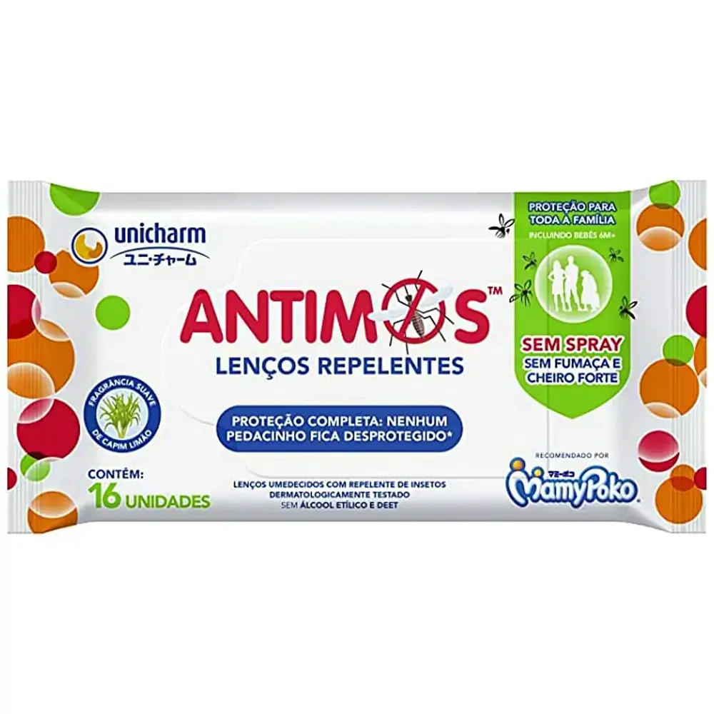 Imagem do produto LENCO REPELENTE ANTIMOSQUITO UNICHARM COM 16