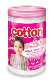 Imagem do produto LENCO UMEDECIDO EM POTE BABY CARE GIRL ROSA COM 70 UNIDADES