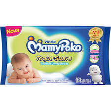 Imagem do produto LENCO UMEDECIDO MAMYPOKO COM 50 UNIDADES