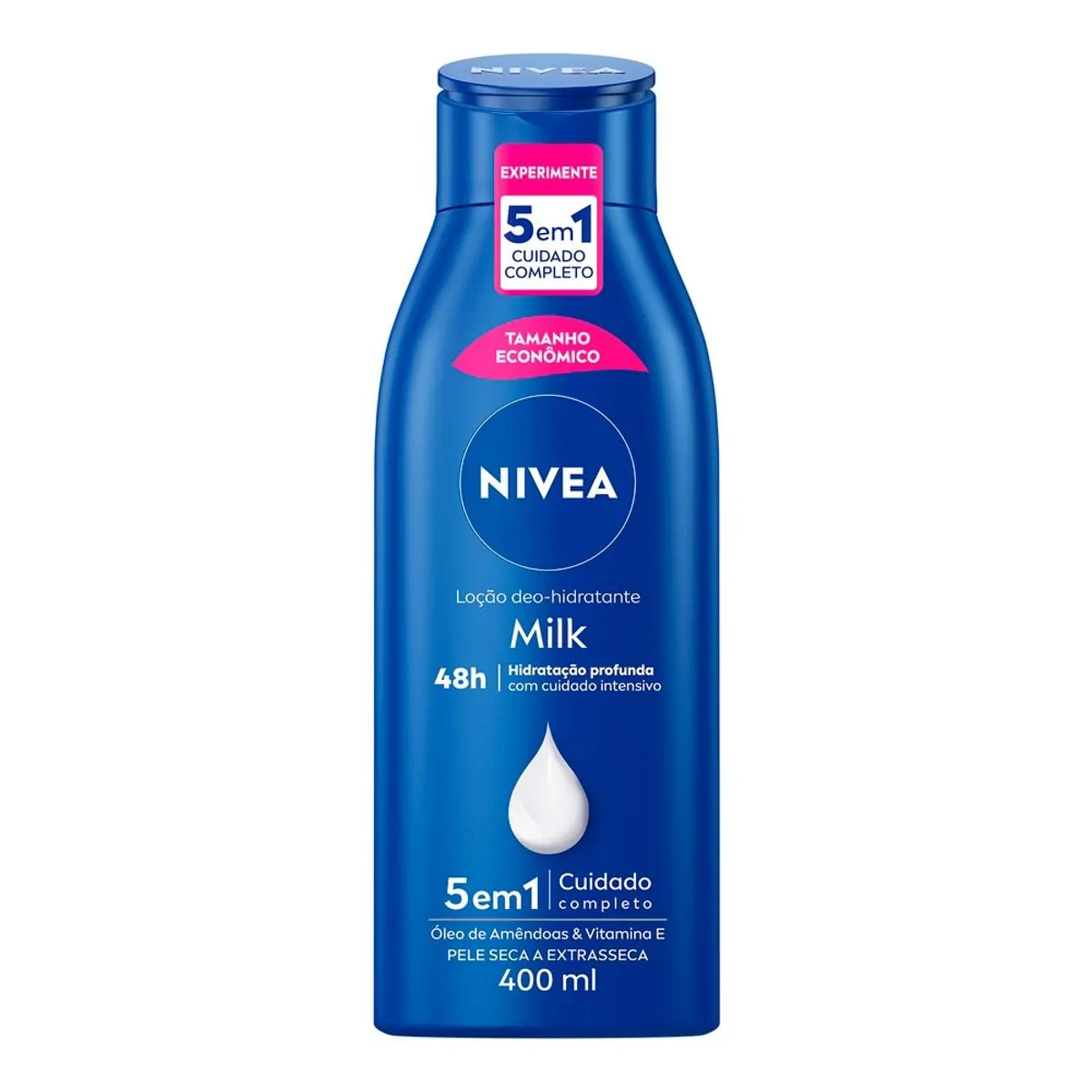 Imagem do produto LOCAO DESODORANTE HIDRATANTE NIVEA MILK 400ML