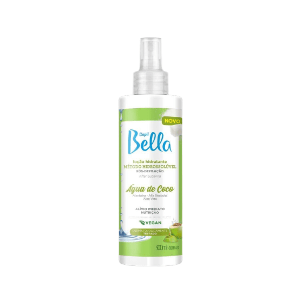 Imagem do produto LOCAO POS DEPILACAO HIDROSSOLUVEL DEPIL BELLA 300ML