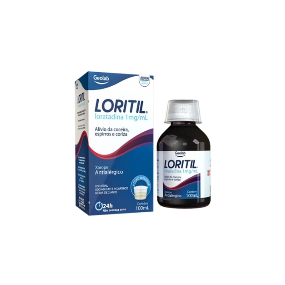 Imagem do produto LORITIL 1MG GEOLAB XAROPE FRASCO COM 100ML