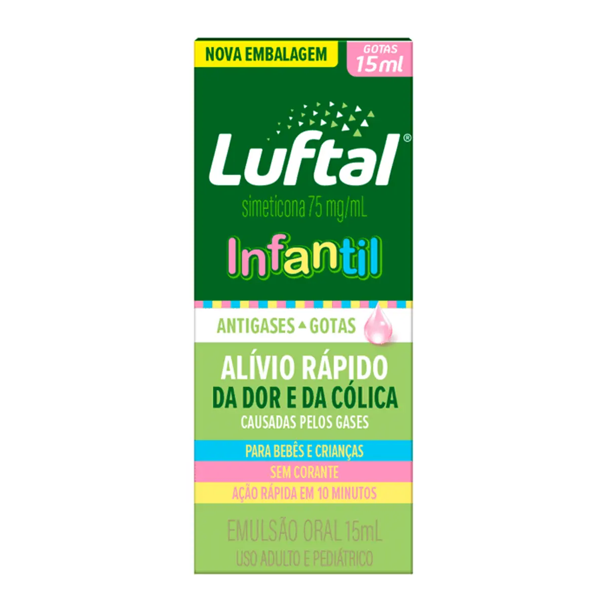 Imagem do produto LUFTAL 75MG EMULSAO INFANTIL FRASCO GOTAS COM 15ML