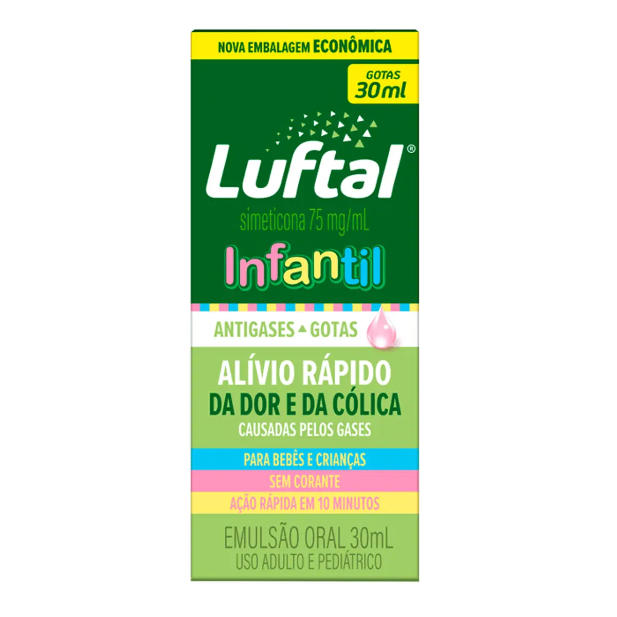 Imagem do produto LUFTAL 75MG GOTAS INFANTIL FRASCO COM 30ML