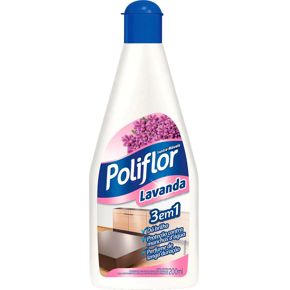 Imagem do produto LUSTRA MOVEIS POLIFLOR LAVANDA 200ML
