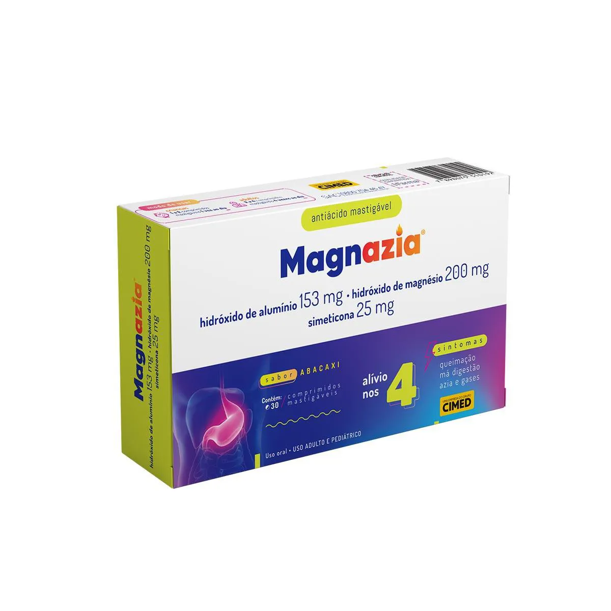 Imagem do produto MAGNAZIA COM 10 COMPRIMIDOS MASTIGAVEIS