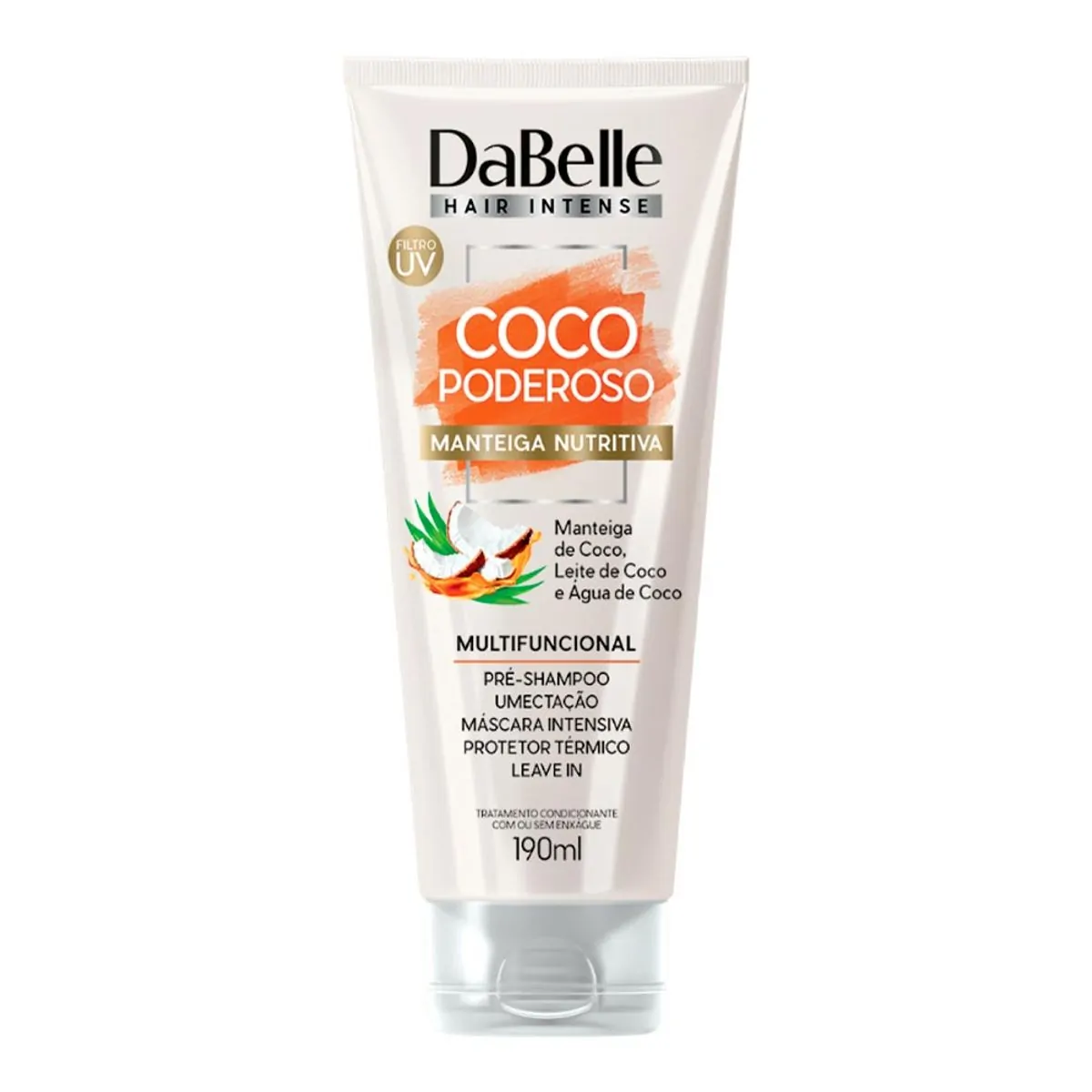 Imagem do produto MANTEIGA CAPILAR DABELLE COCO PODEROSO 190ML