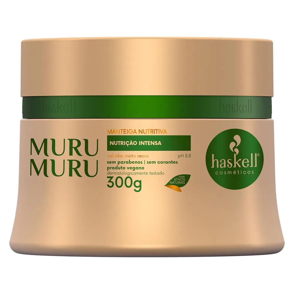 Imagem do produto MANTEIGA NUTRITIVA HASKELL MURUMURU 300G