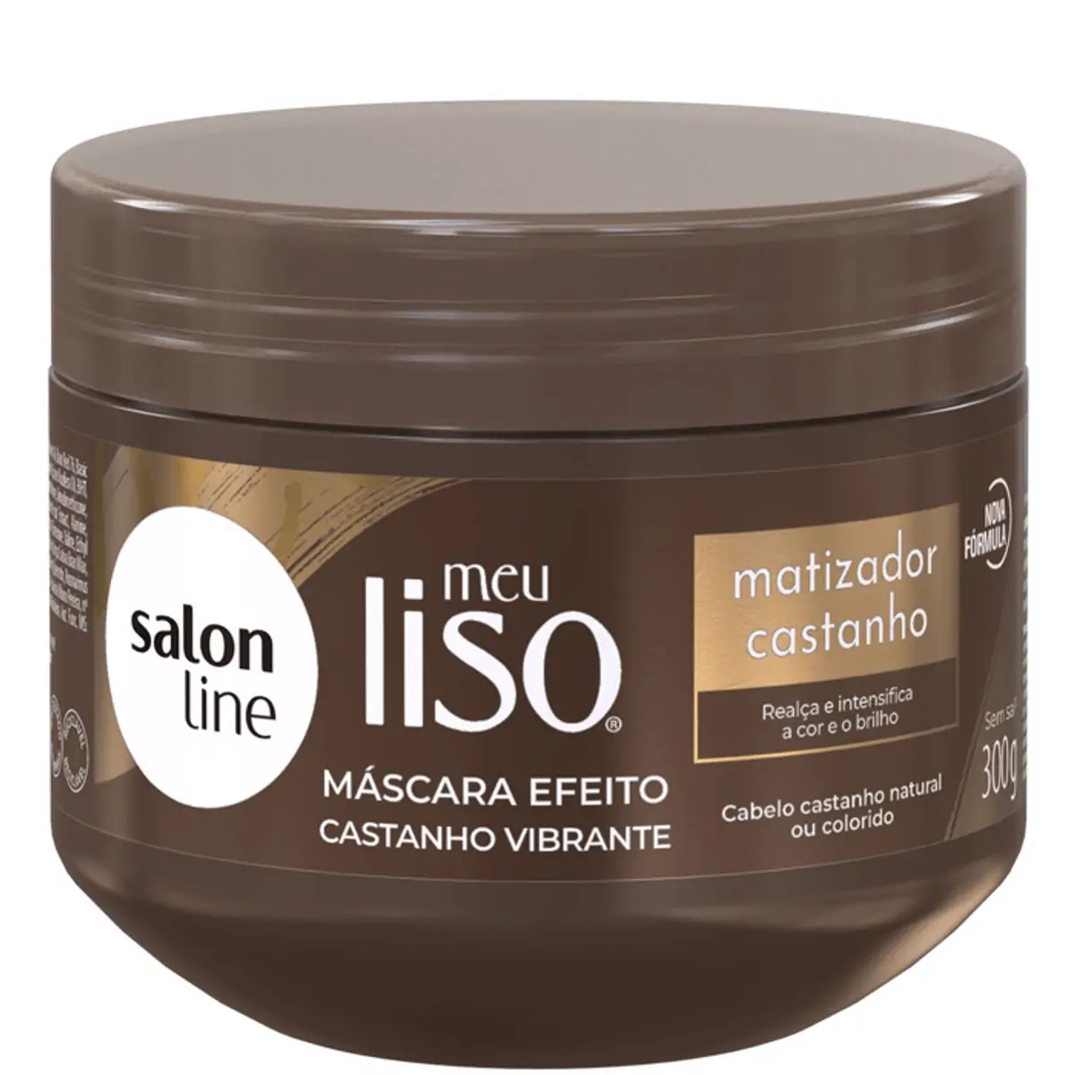 Imagem do produto MASCARA DE HIDRATACAO CAPILAR SALON LINE MEU LISO COCO 300ML
