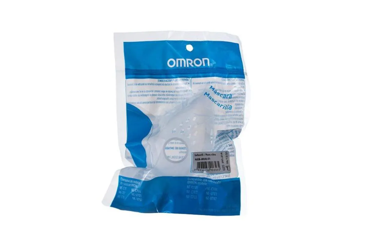 Imagem do produto MASCARA OMRON INFANTIL NEB-MSL COM 1 UNIDADE