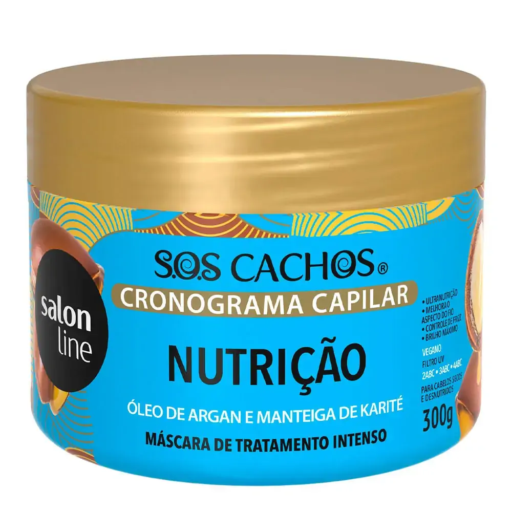 Imagem do produto MASCARA SALON LINE SOS CRONOGRAMA CAPILAR NUTRICAO 300G
