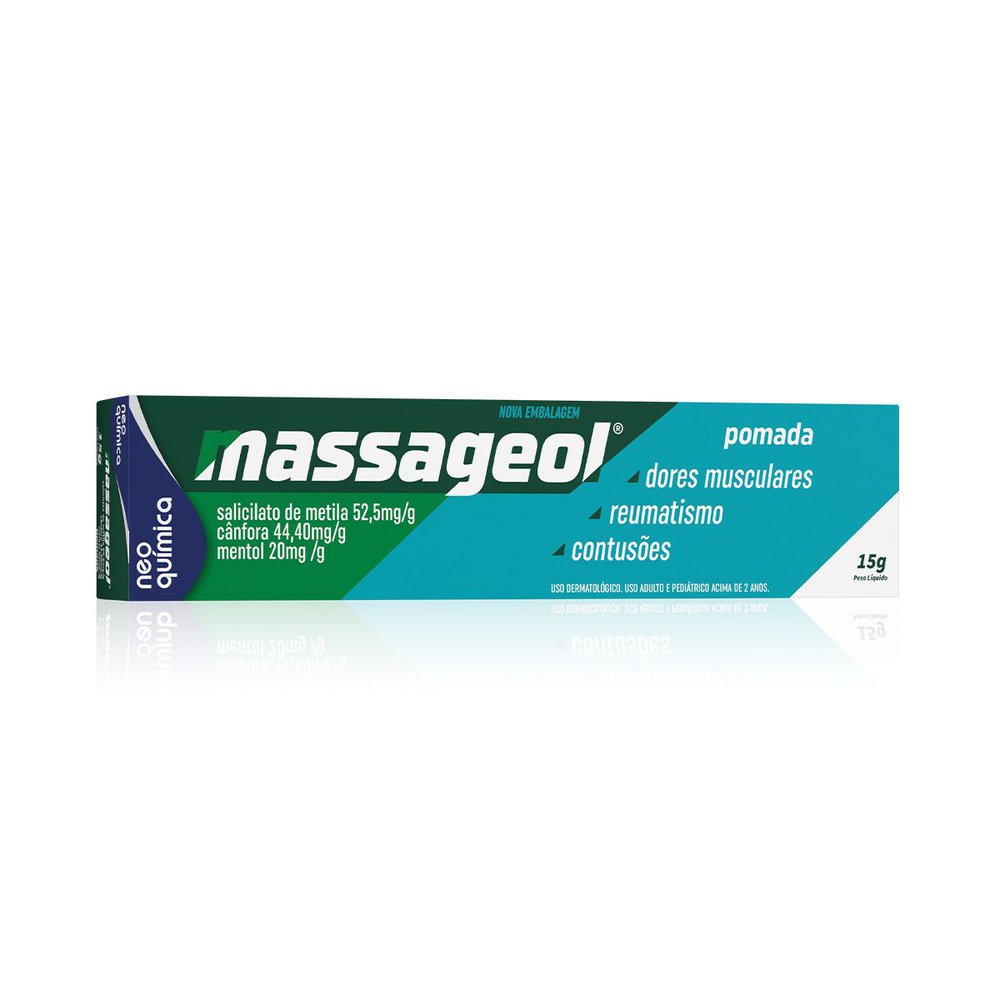 Imagem do produto MASSAGEOL POMADA BISNAGA COM 15G