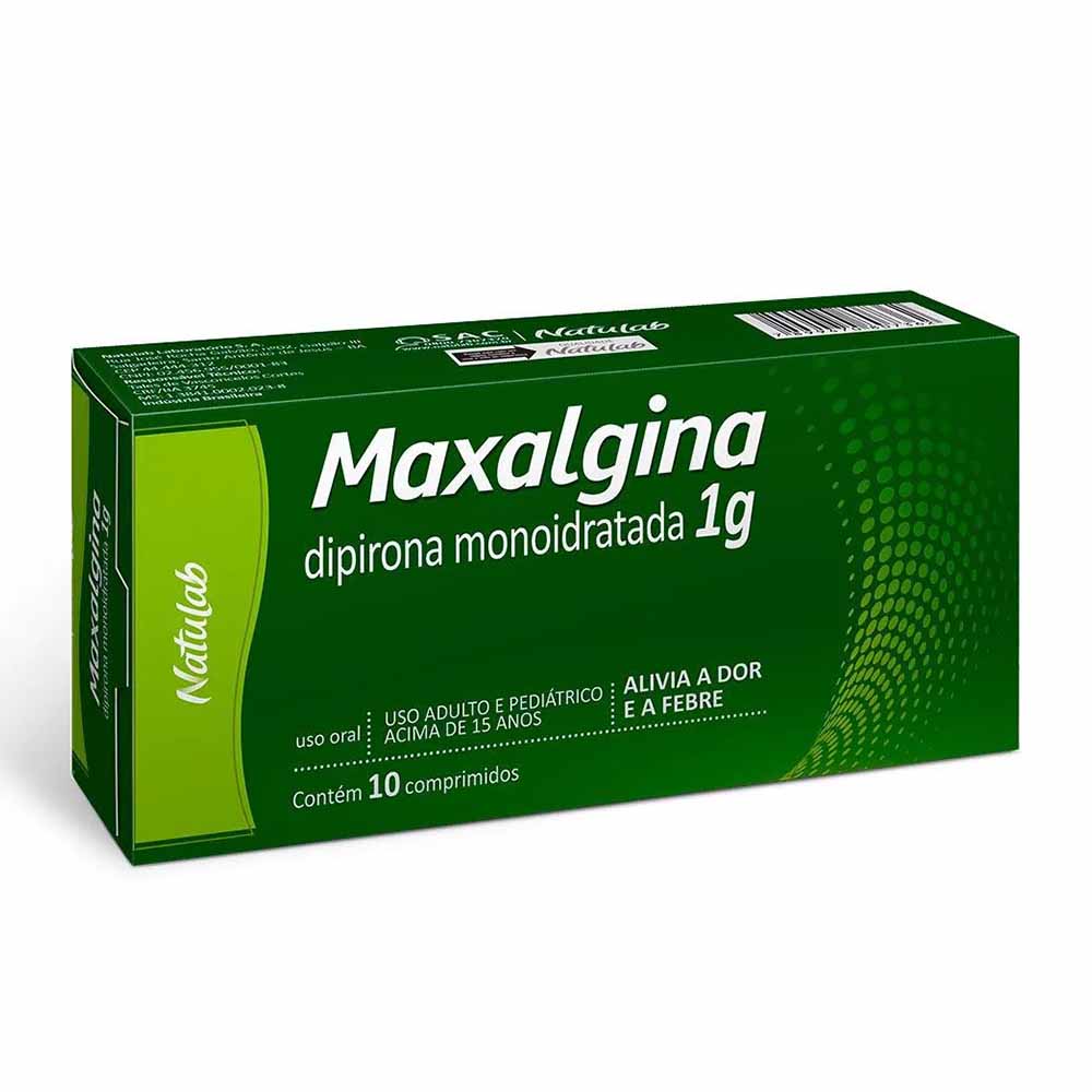 Imagem do produto MAXALGINA 1G BLISTER COM 10 COMPRIMIDOS