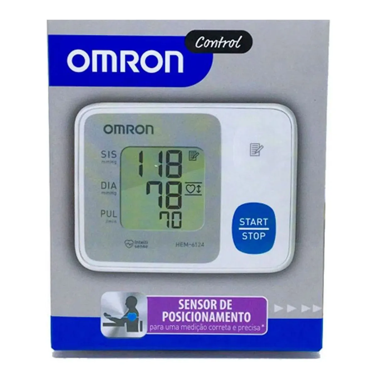 Imagem do produto MEDIDOR DE PRESSAO DE PULSO OMRON AUTOMATICO HEM-6124