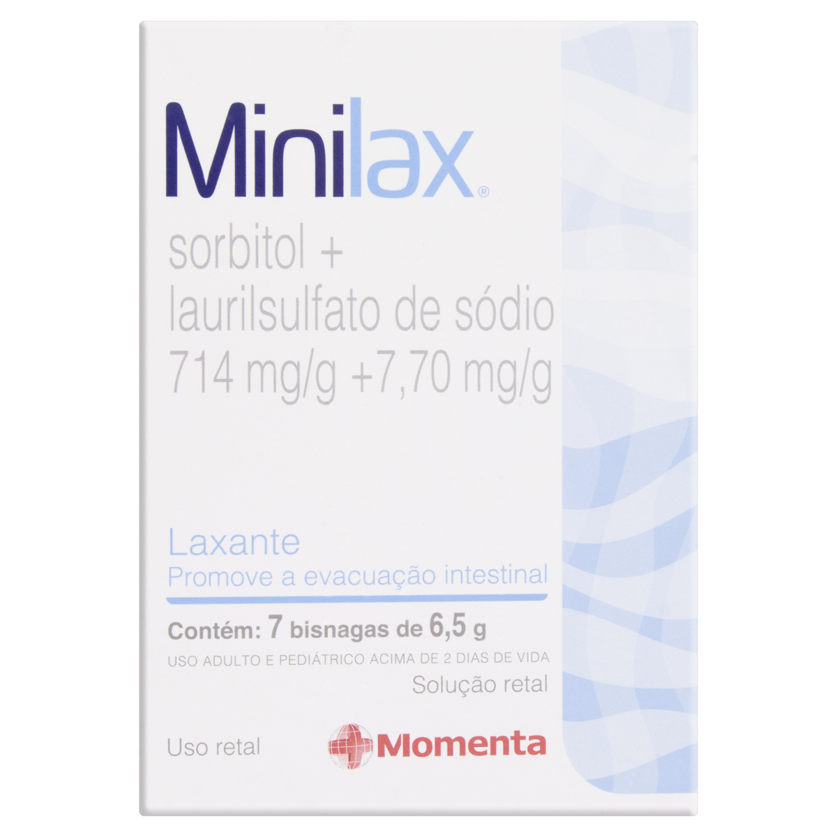Imagem do produto MINILAX 714,0MG+7,70MG/G SOLUCAO RETAL 7 BISNAGAS DE 6,5G