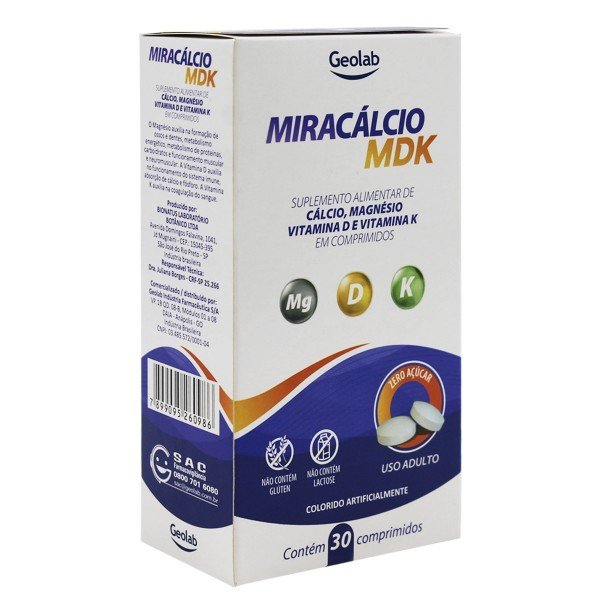 Imagem do produto MIRACALCIO MDK 730MG+125MG