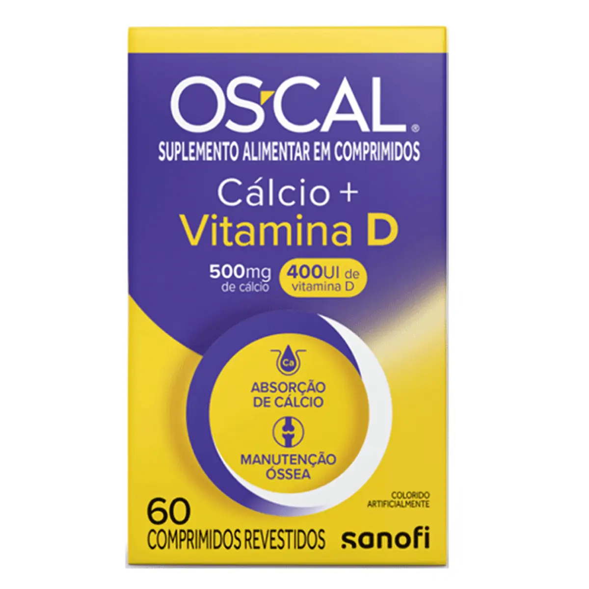 Imagem do produto MOBILITY OSCAL D 500MG+400UI CAIXA COM 60 COMPRIMIDOS REVESTIDOS