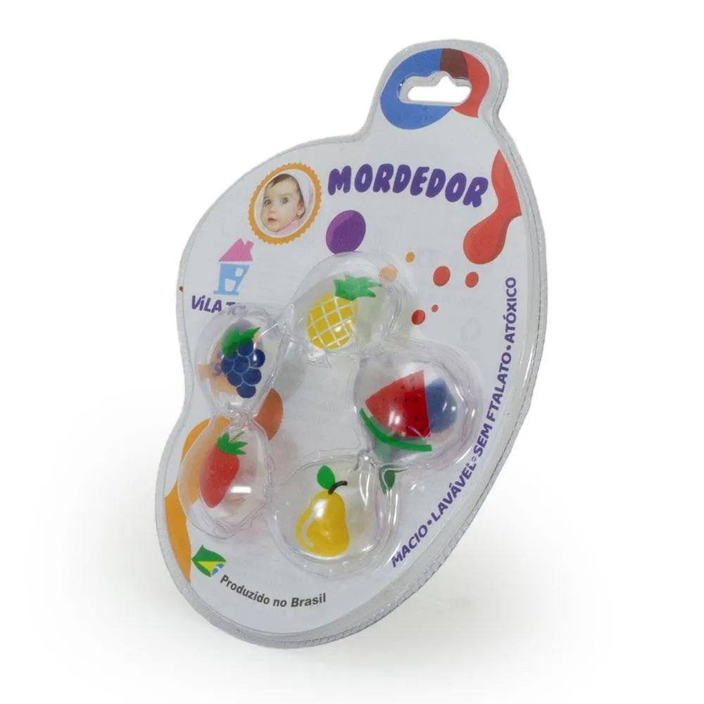 Imagem do produto MORDEDOR COM AGUA FRUTAS PEQUENO