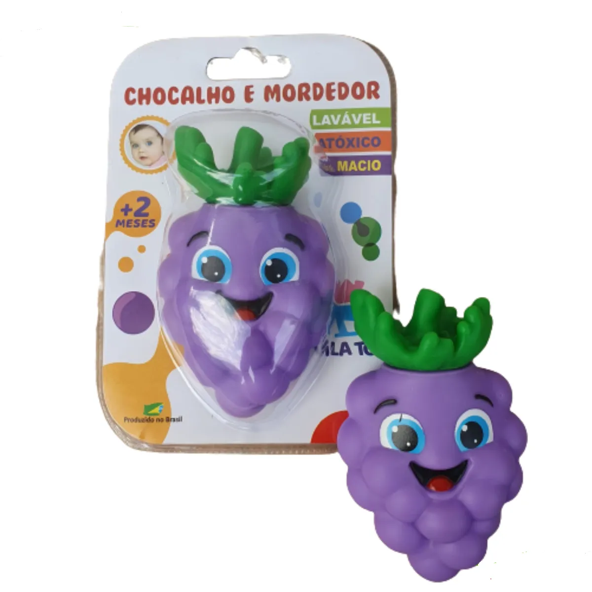 Imagem do produto MORDEDOR E CHOCALHO UVA
