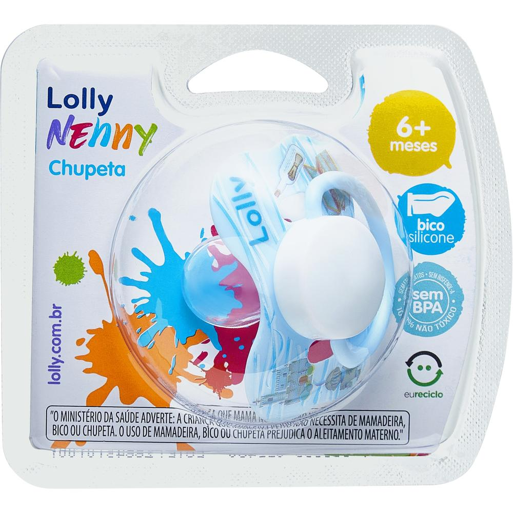 Imagem do produto MORDEDOR LOLLY TIP BORBOLETA SILICONE ORTODONTICO TAMANHO 2