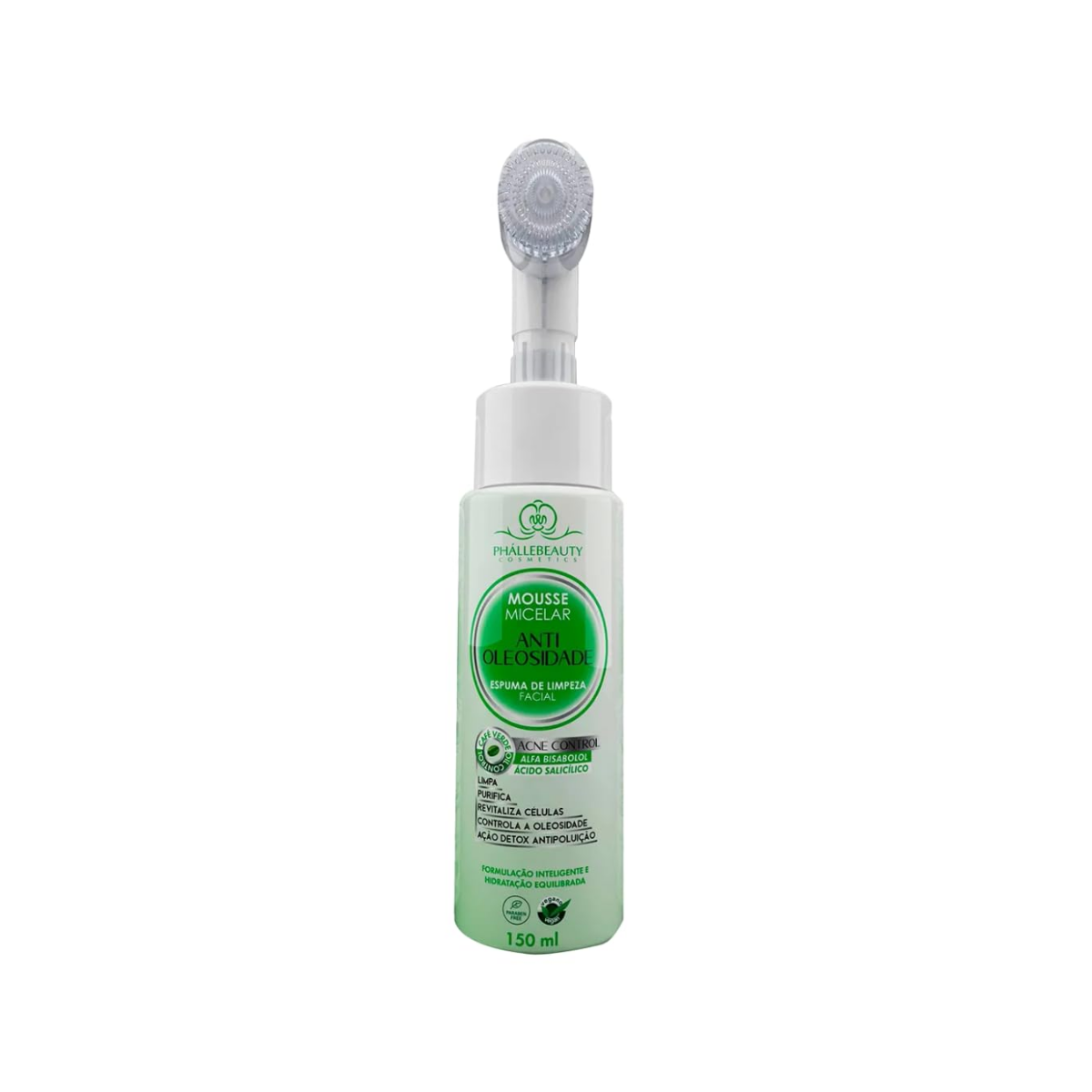 Imagem do produto MOUSSE MICELAR PHALLEBEAUTY ANTI OLEOSIDADE 150ML