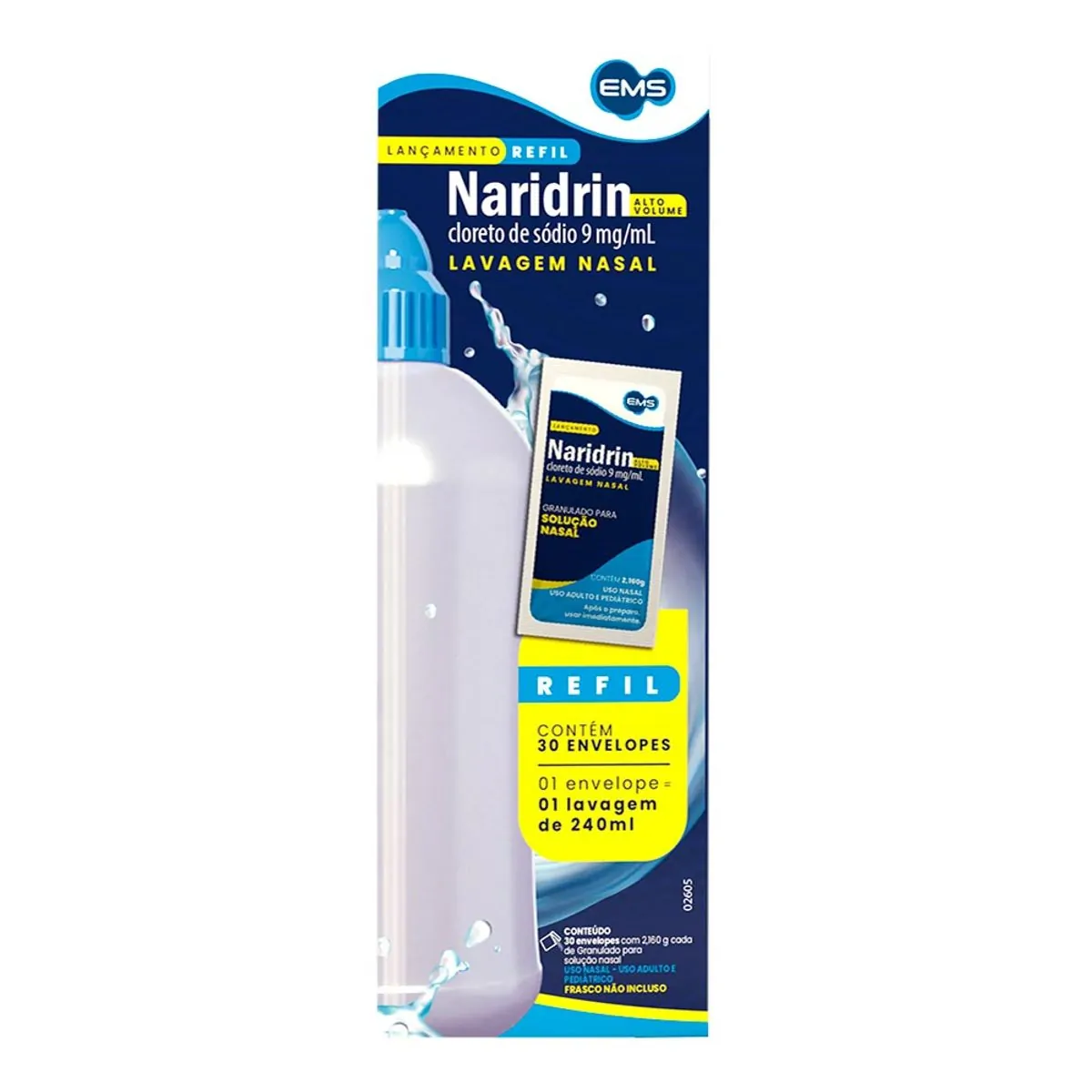 Imagem do produto NARIDRIN ALTO VOLUME 30 ENVELOPES DE 2,16G