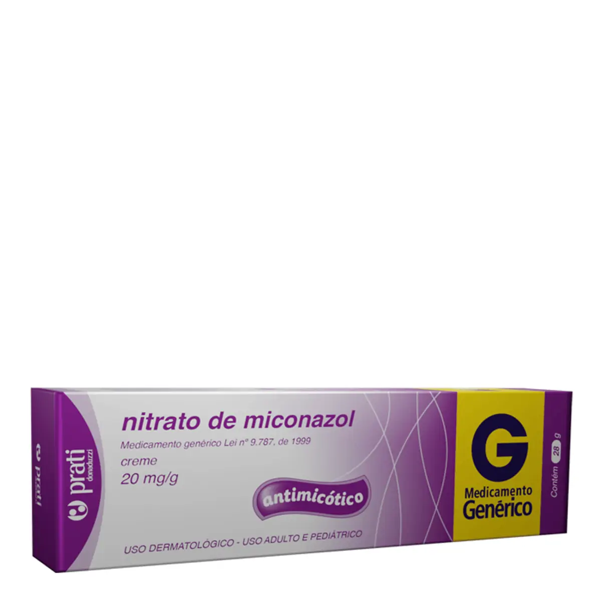 Thumbnail de NITRATO DE MICONAZOL 20MG/G PRATI DONADUZZI CREME 28G