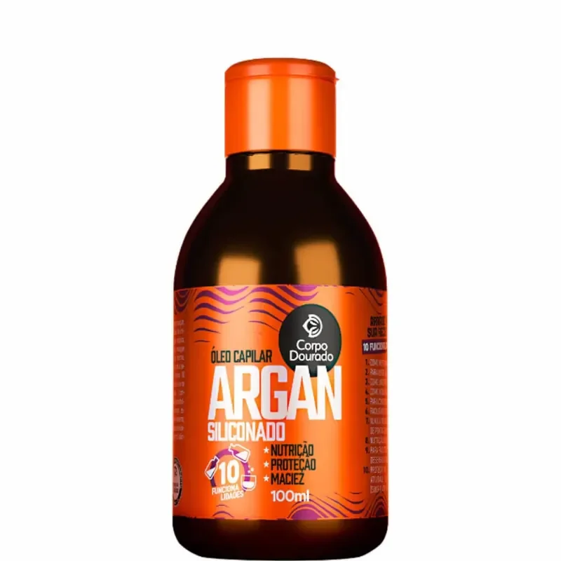 Imagem do produto OLEO CAPILAR CORPO DOURADO ARGAN E SILICONE 100ML
