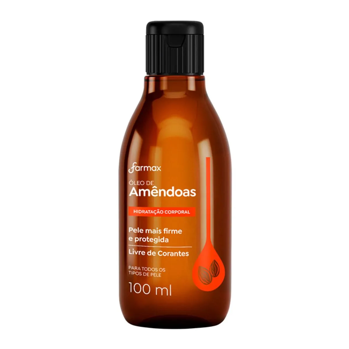 Imagem do produto OLEO CAPILAR E CORPORAL FARMAX AMENDOAS 100ML